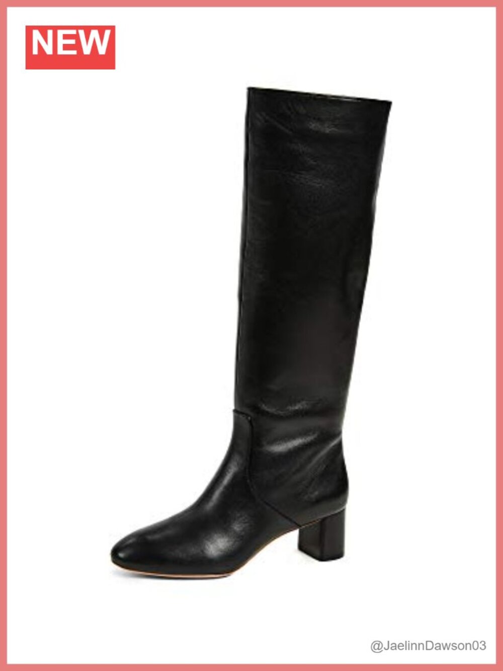 Loeffler Randall Women's Gia Knee High Leather Boots